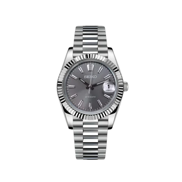 Datejust Mod - Sunburst Grey