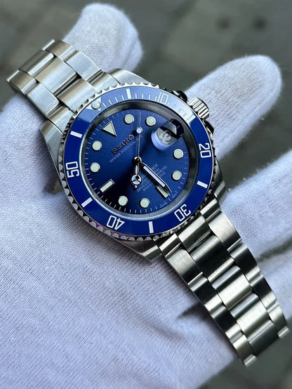 Blue Submariner Watch Mod