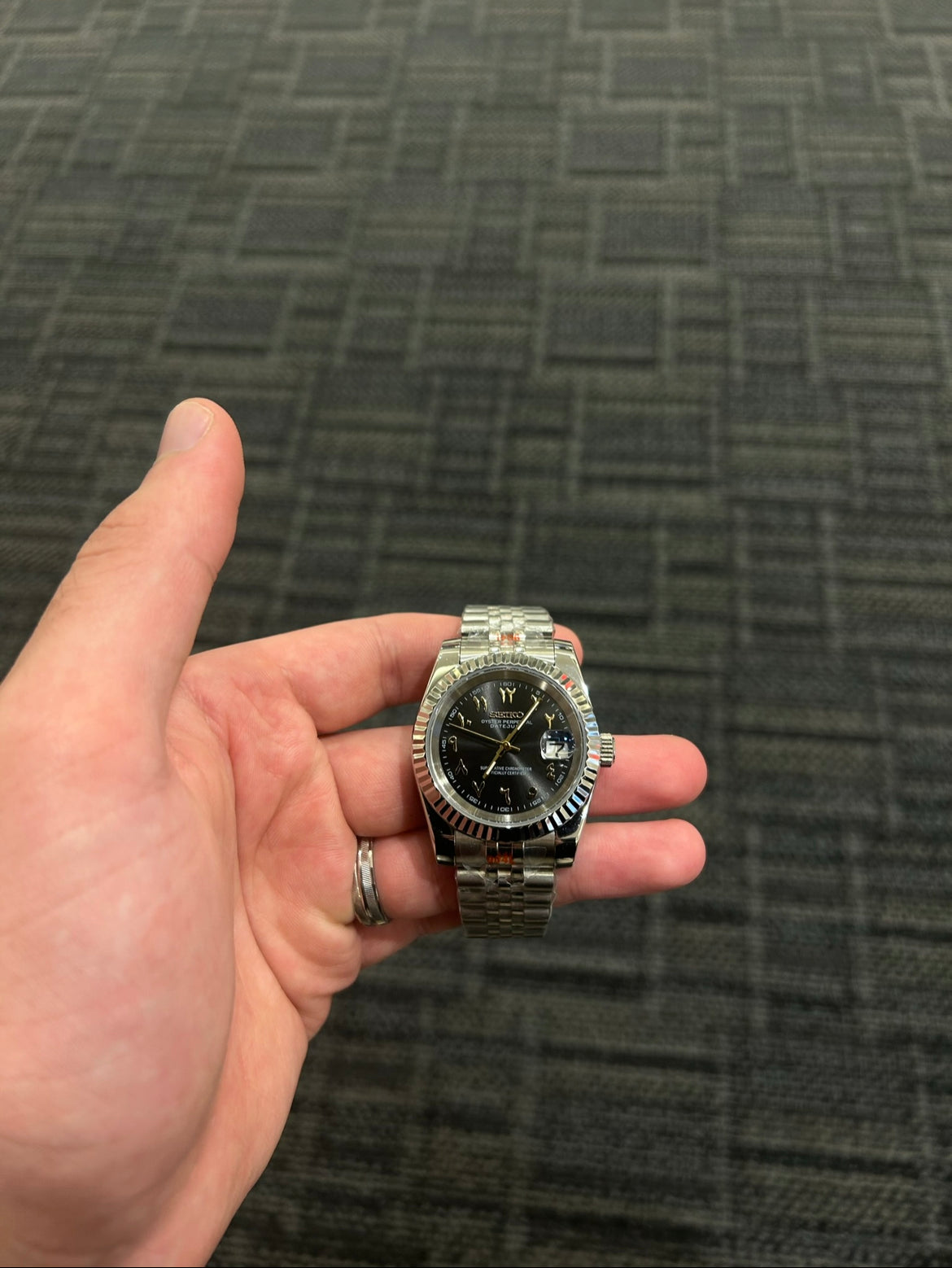 Gold Arabic Watch Mod