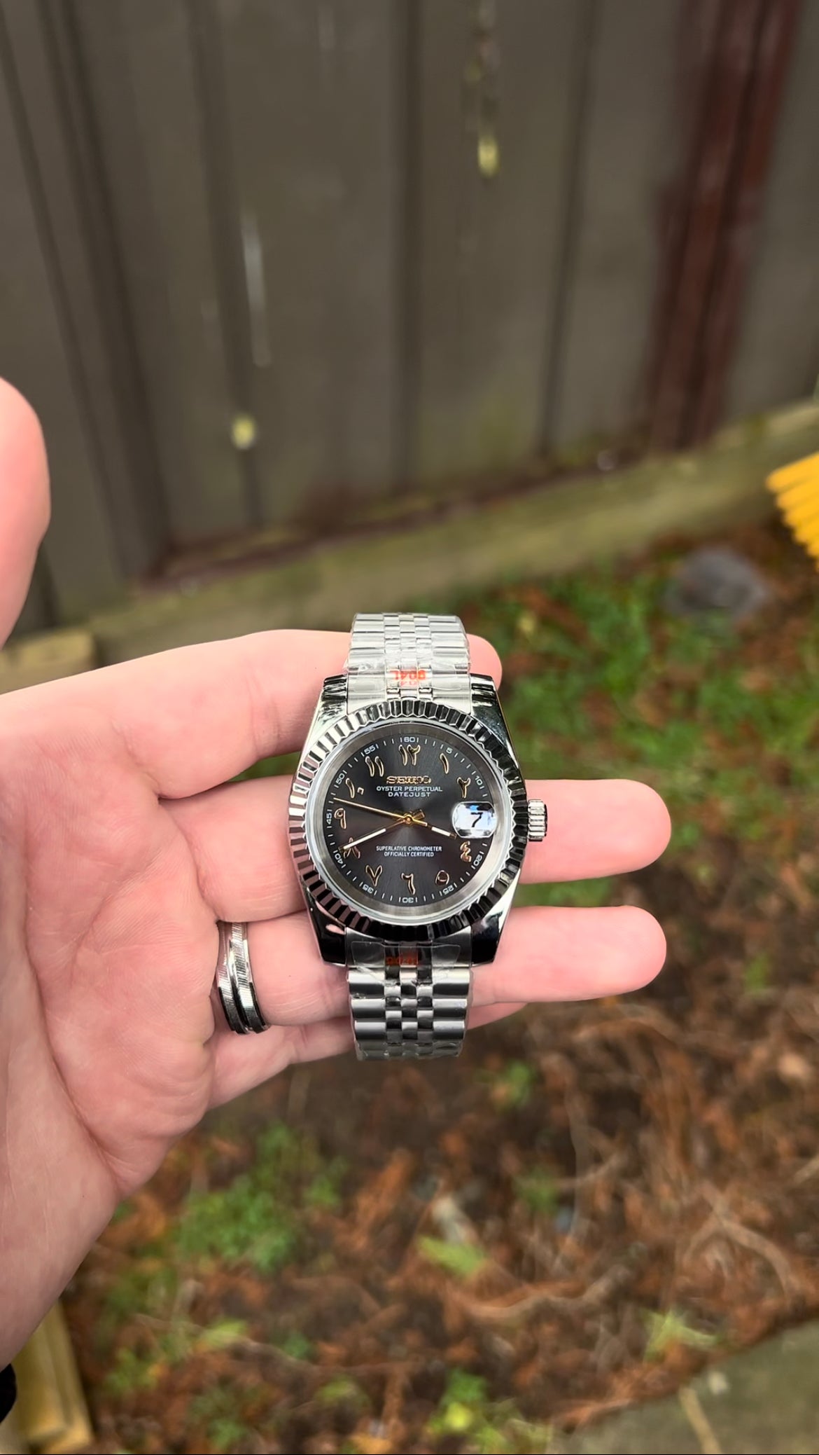 Gold Arabic Watch Mod