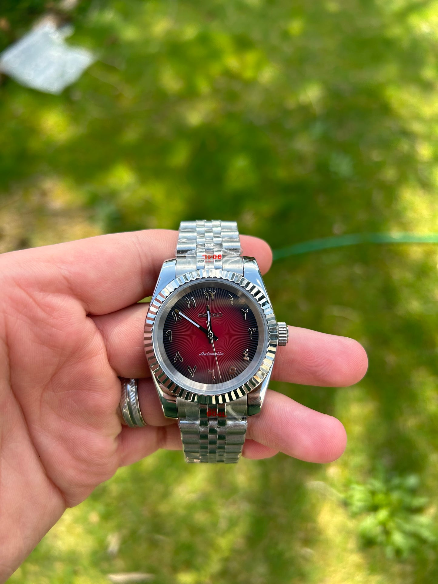 Red Arabic Watch Mod