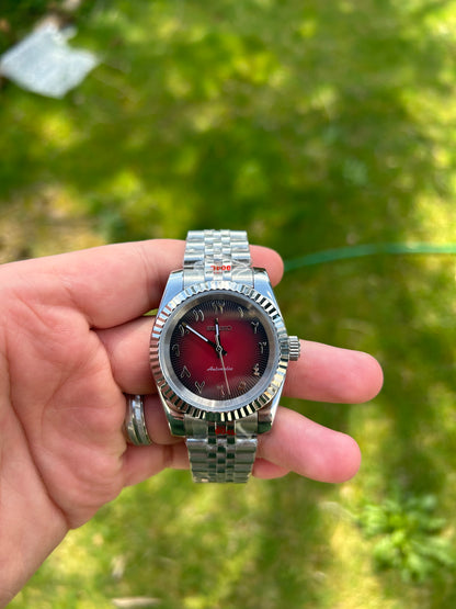 Red Arabic Watch Mod