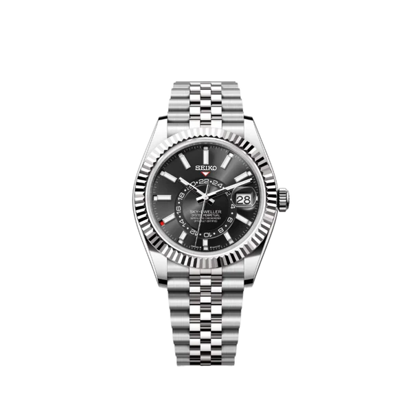 Sky Dweller Silver - Black