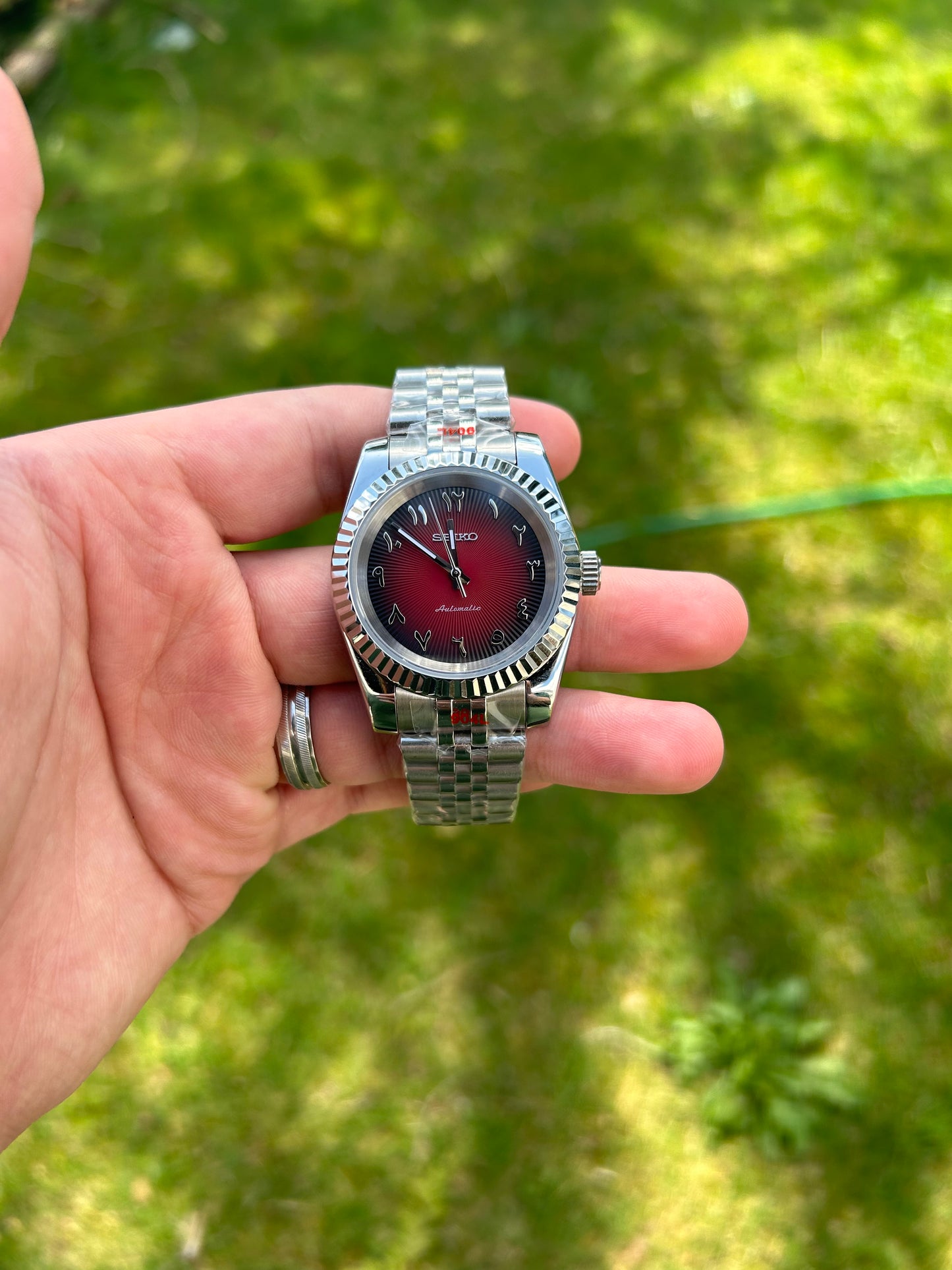 Red Arabic Watch Mod