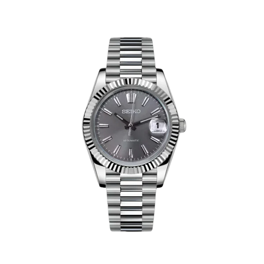 Datejust Mod - Sunburst Grey