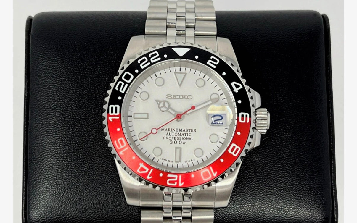 Red Submariner Watch Mod