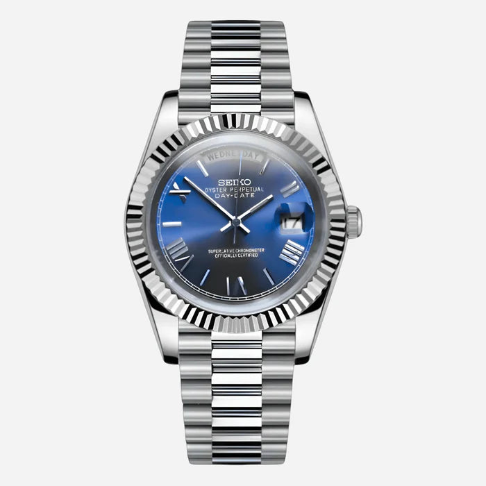 Blue Day Date Watch
