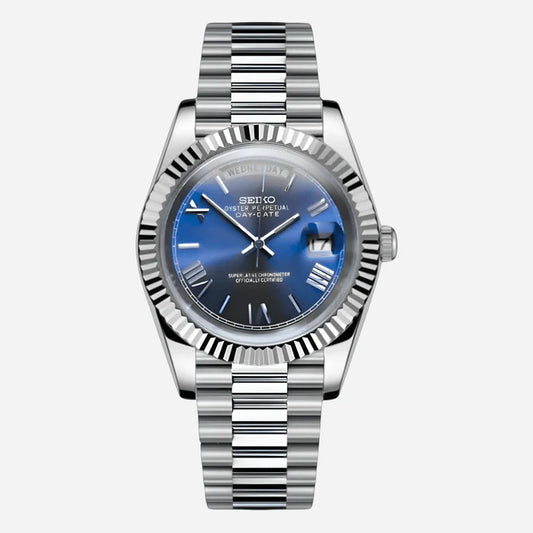 Blue Day Date Watch