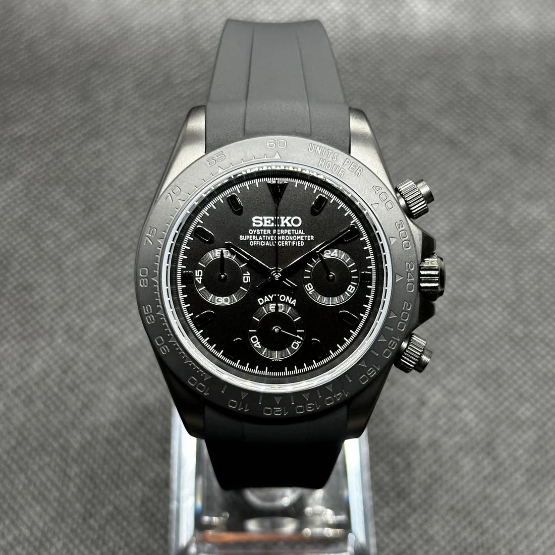 Matte Black Daytona Watch Mod
