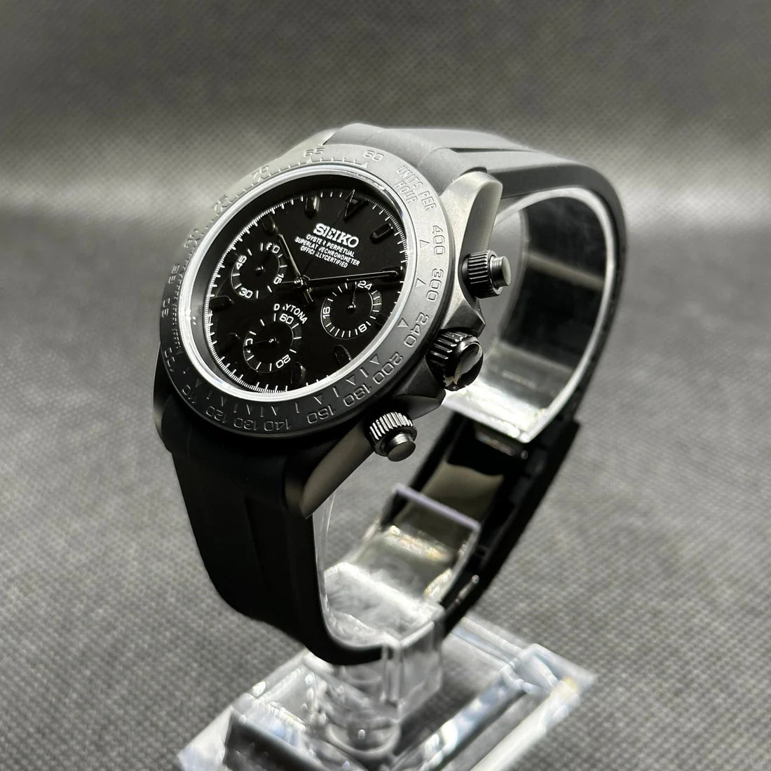 Matte Black Daytona Watch Mod