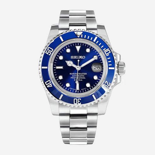 Blue Submariner Watch Mod